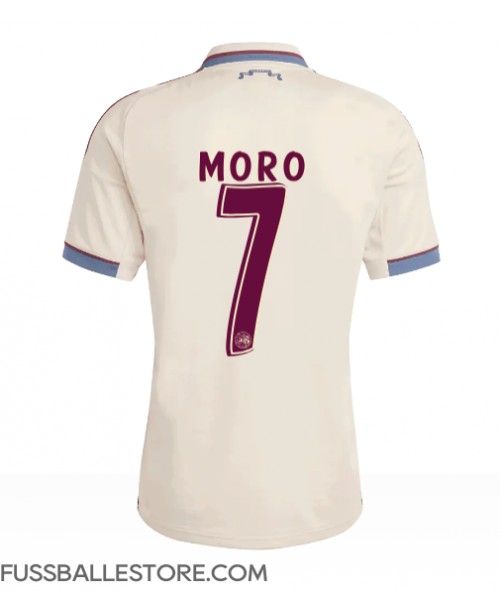 Günstige Ajax Raul Moro #7 3rd trikot 2025-26 Kurzarm Günstige Ajax Raul Moro #7 3rd trikot 2025-26 Kurzarm